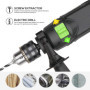 GALAX PRO Perceuse à percussion, Perceuse à percussion 600W, 13mm de bouchon métallique, 0-3000RPM, Perceuse puissante à vitesse