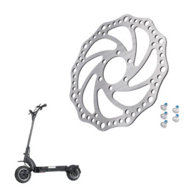Fututech 160mm Disques de Frein en Acier Inoxydable pour Dualtron Thunder Ultra Plaquette de Frein Scooter Electrique Pièces de 