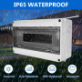Coffret Electrique Etanche Exterieur Boîtier: Boîte Etanche Electrique Exterieur IP65, Tableau Electrique 1 Rangée, Boîtier Elec