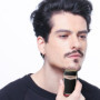 VGR 331 Rasoir Double Feuille pour Homme, Rasoir Électrique de Voyage, Rasoir Portable pour Barbe et Visage, Recharge USB, Longu