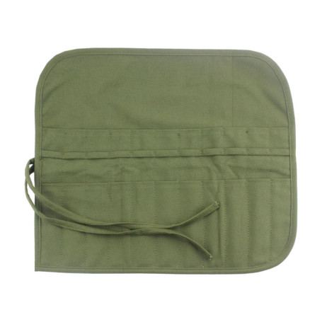 1 trousse à crayons en toile, outil de rangement pour pinceaux, trousse à crayons portable, rideau de stylo avec 22 compartiment