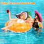 COOLJOYA Flottant Hamac Gonflable Hamac Flottant Piscin Recliner Matelas Fauteuil Gonflable Chaise Longue Flotteur Jouets de Pis