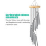 JJiaoLinin Carillon à Vent de Jardin,Carillons éoliens Carillon d'extérieur en Aluminium Carillons Décoratifs Extérieur Bells Bo