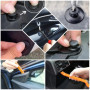 Ensemble de clips de fixation pour voiture - 6 types différents de pinces de garniture de porte et de clips en plastique pour pa