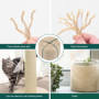 40M Corde de sisal Naturelle pour Arbre à Griffes - Corde de Rechange résistante pour Arbres à Chats - Idéale pour la Maison, Le