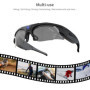 Hereta Lunettes de soleil de sport avec caméra Wifi HD 4K - Avec protection UV400 - Verres polarisés pour sports de plein air - 
