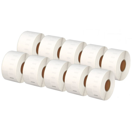 10 Compatibles Rouleaux Papier 99012 S0722400 36mm x 89mm Étiquettes adresse pour Dymo LabelWriter 4XL 450 400 330 320 310 Twin 