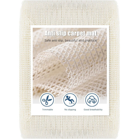 Tapis antidérapant - 200 x 300 cm - Pour tapis antidérapant - Découpe à la taille - Pour tapis, tiroirs, étagères, voitures et b