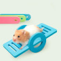 Jouet Hamster,3 PCS Hamster Accessoire Pont d’Arc-en-Ciel,Balançoire,Bascule,Adorables Jouets pour Hamster Exercice Fitness Joue