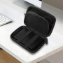 Lrocotanc ‌Étui Rigide 2x2,5" pour Disques Durs Externes/SSD - Compatible WD My Passport, Toshiba Canvio, Seagate, Samsung - Hou