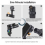 CAM2 Adaptateur de téléphone portable télescopique, télescope, jumelles compatibles, monoculaires, microscope, télescope, suppor