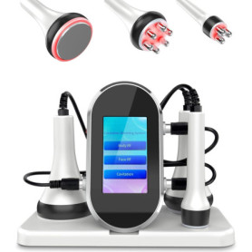 Cozion 40K Corps Amincissant Machine, 3 en 1 Lipocavitation Radiofrequence Appareil Multipolaire Radiofréquence Visage Corp Appa