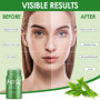 2 pièces bâton de masque au thé vert,Nettoie en Profondeur les Pores Purifiant,Dissolvant les Points Noirs et L'acné,Purifie la 