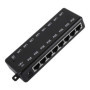 8 Ports POE Adaptateur, Injecteur POE DC12V-48V Passive POE Adaptateur POE Power Over Ethernet POE Module d'alimentation Injecto