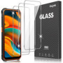 Vsjnk Verre trempé Compatible avec Blackview BV4800 / BV4800 Pro Film protection ecran,3 Pièces protector HD Vitre 9H Dureté Gla