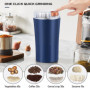 Moulin à Café, 300W Moulin à Café Électrique, Moulin a Graines avec Lames en Acier Inoxydable Coffee, Grinder Electrique Réglabl