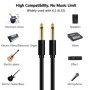Câble Jack professionnel 3M,Cable Jack Guitare Cable Jack 6.35 mm mâle vers 6.35 mm mâle pour guitare électrique pour connecter 