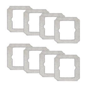 Odashen Lot de 8 chiffons de nettoyage pour robot aspirateur de fenêtre ECOVACS Winbot Mini, W-CC02-0012, lavables et réutilisab