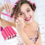 NVIYAM 20 Pièces Bigoudis Cheveux Rouleaux Permanente Boucles Flexibles Sans Chaleur Curling Twist Flex Mousse pour Cheveux