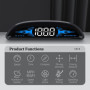 AMROOLOO Compteur de vitesse GPS pour voiture, affichage de la vitesse, affichage tête haute, compteur de vitesse, compatible av