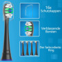 Qitizu Têtes de Brosse à Dents de Rechange Compatible avec Philips Sonicare, Brossettes électriques pour Diamond Protective Expe
