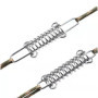 8 pièces Ressort de Tension d'auvent,Accessoires Ressorts de Tension,Ressorts à Ressort de Tension,avec 16 mousquetons,pour Le C