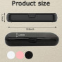UZSUZZ 3 Pièces Etui Brosse a Dent Électrique, Etui Voyage Brosse a Dent Electrique, Étui Brosse À Dents Électrique De Rangement