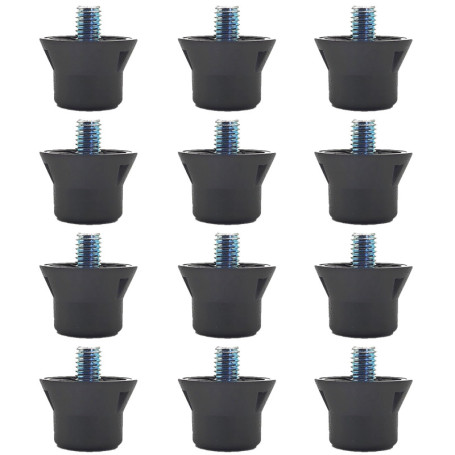 CHENNAN 12 Pièces Crampons de Remplacement pour Chaussure de Football, Clous pour Chaussures D'athlétisme, 13mm Pointes de Chaus