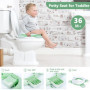 RDDAIPE Pot Pliable Portable Enfant Voyage, Pot de Voyage Enfant, Pot Bebe Toilette Portable Enfant, avec 40 Sac, Potty Training