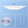 Joint de fenetre pour climatiseur mobile, 400CM kit fenetre pour climatiseur mobile double fermeture éclair, Convient aux climat