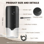 Weinsamkeit Moulin à Café Electrique, USB Rechargeable Moulin a Cafe avec Meule en Céramique et Brosse Coffee Grinder Rugosité R
