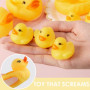 Lot de 7 jouets de piscine, jouets de bain, petit canard jaune, jouets de bain, jouets de poisson, jouets de bain pour garçons e