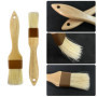 2 brosses à pâtisserie, 2 crochets, brosse alimentaire en poils de sanglier, brosse à gril, brosse à huile pour la cuisson, acce