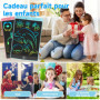 JOEAIS Tablette Dessin Enfant 2 Pack, Tablette Graphique De 10 Pouces pour Enfants, Jeux Ardoise Magique Cadeaux Parfaits pour L