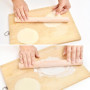 Rouleau à pâtisserie 3 pièces, rouleau à pâtisserie, petit rouleau à pâtisserie, rouleau à pâtisserie en bois, rouleau à pâte, r