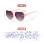 EHDWXVZM 1 Paire De Lunettes De Soleil Pour Enfants, 1 Paire De Manches De Glace, Lunettes De Soleil En Forme De Cœur, Lunettes 