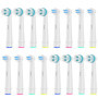 8 Brossettes Interspace et 8 Brossettes Ortho Care Essentials, Brossette de Rechange Compatibles avec les Oral-B Brosse a Dent E