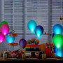 LED Lampes 100 Pièces Lumière Lumineuse pour Ballon Lampion Décoration Noël, Nouvel An, Halloween, Fêtes, Mariage, Intérieure Ex
