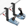 Hikig Lot De 2 Supports De Bureau Pour Contrôleurs SIM Flight Compatibles Avec Thrustmaster Hotas Warthog, T16000M, MFD, Logitec