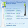 Brightdeal Brossettes de rechange pour Philips Sonicare - Tête de brosse à dents électrique pour EasyClean HealthyWhite et autre