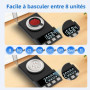 KUBEI Rechargeable par USB 100g/0.001g Balance de Precision Milligrammes Balance de Poche Balances de Bijoux,Balance de Cuisine 