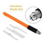 Mini Scie à Main, Set de scie avec 3 pcs Lames Outil Accessoire pour Modèle