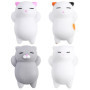 Amaza 36Pcs Squishy Kawaii Petit Animaux Anti Stress Reliever Jouet (Multicolore)