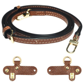 IBOPUXIU Bandouliere pour Sac Longchamp, Sangle Sac Bandouliere Réglable 0.9cm pour Sac à Main Femme, Sangle sans Perforation, I