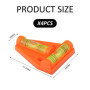 Lot de 4 petits niveaux à bulle, mini niveau à bulle, pièces et accessoires de camping-car, kit de niveau à bulle, accessoires d