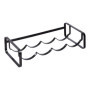 Amazon Basics Range-bouteilles empilable pour table, Noir, ‎9.5P x 40l x 20H centimètres