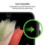 Belkin Protection d'Écran ScreenForce TemperedCurve pour Galaxy S21+ (compatible avec les étuis et facile à poser)