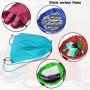 PUERHUACI Sac Cordon,Sac Gym,6 Pièces Sac a Cordon,Organiseurs De Bagage Sacs Drawstring Bags pour Voyage Camping Piscine,Sacs d