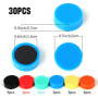 Lot de 30 Magnet Frigo, Aimants Tableau Magnétique, Petits Aimants Ronds Puissants, Magnets Color, Durable et Polyvalent, Parfai