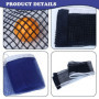 QFEHTHSK Filets De Tennis De Table 3 Pièces, Filets De Tennis De Table Portables, Accessoires De Table De Tennis De Table, Équip